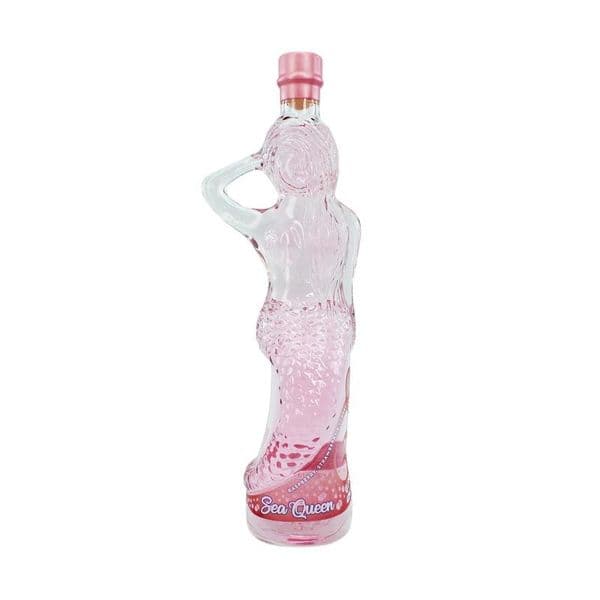 Sea Queen Pink Berry Mermaid Bottle Gin Spirit 50cl | Buy Now Online!