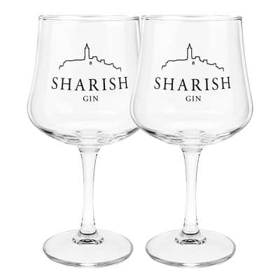 Sharish | 2 x | Copa Balloon | Gin Glasses | 600ml