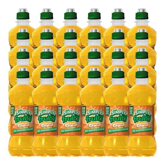 Simply Fruity | Orange | No Added Sugar | Bottles | 12 x 330ml | Case | Buy Now Online!