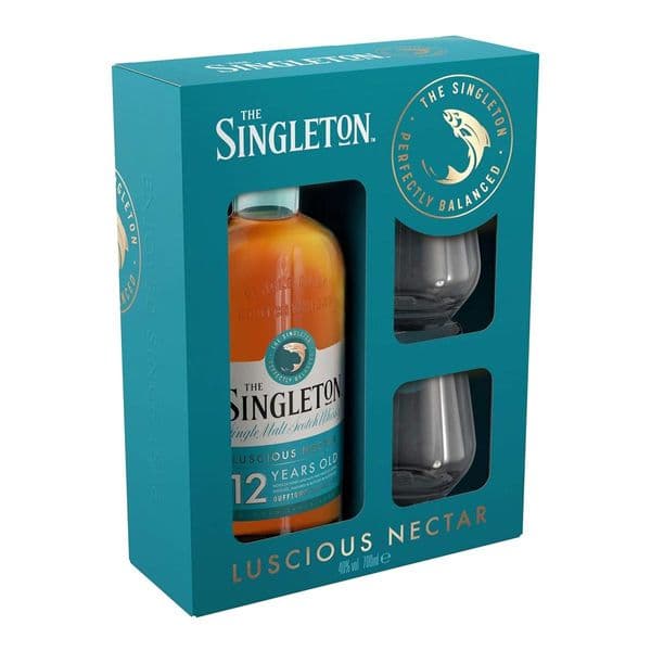 Singleton 12 Year Old Single Malt Scotch Whisky Gift Set | 40% vol | 70cl | Buy Now Online!