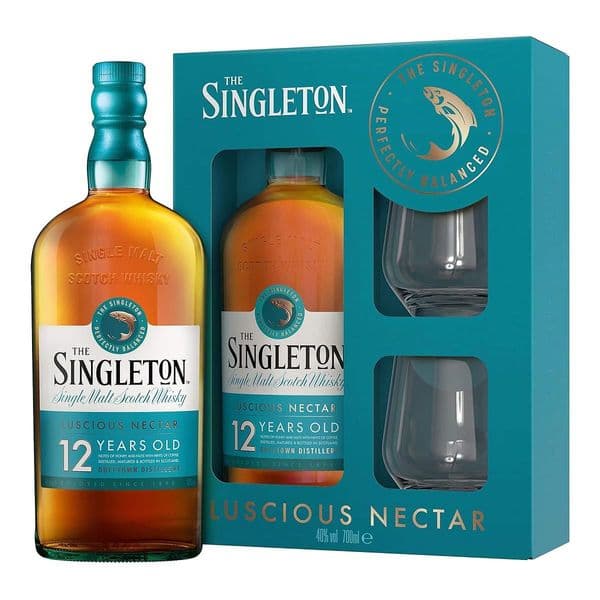 Singleton 12 Year Old Single Malt Scotch Whisky Gift Set | 40% vol | 70cl