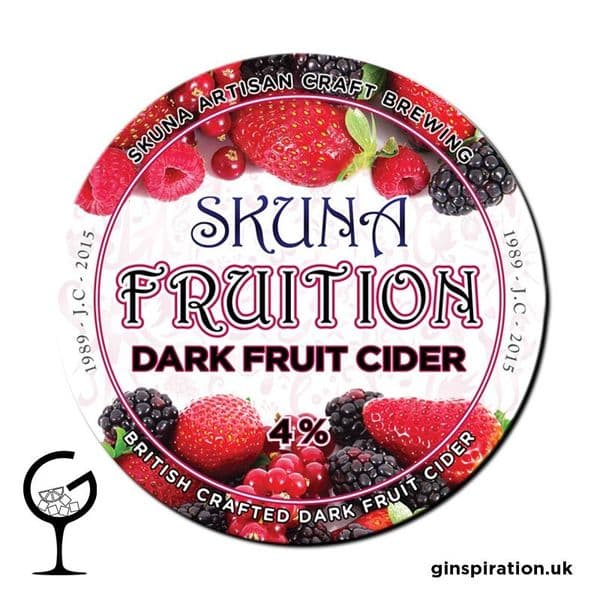 Skuna Fruition Dark Fruit Cider 11g Keg | Ginspiration.uk
