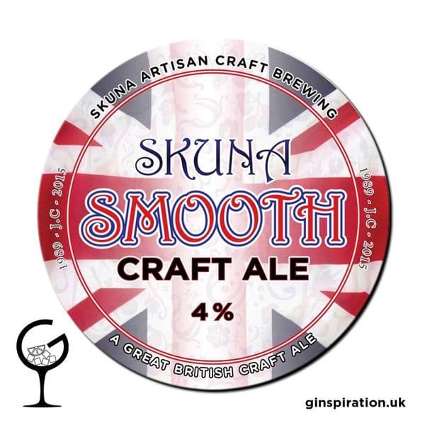 Skuna Smooth Craft Ale 11g Keg (88 Pints) Sankey Fitting