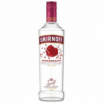 Smirnoff | Pomegranate | Flavoured Vodka | Gluten Free | 35% | 75cl