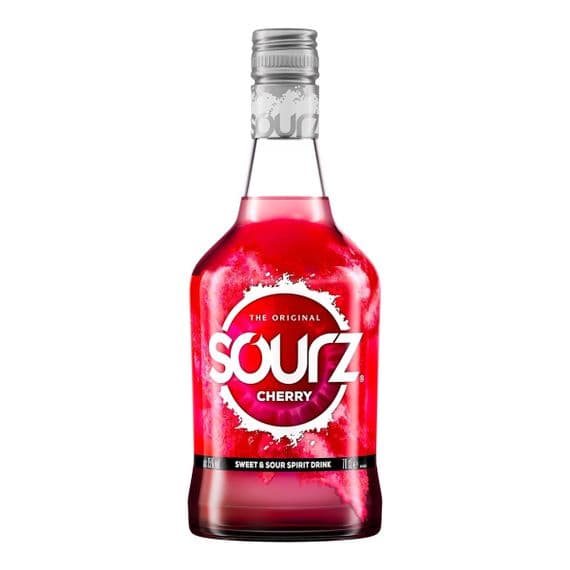 Sourz | Sweet & Sour | Cherry | Liqueur | 15% | 70cl | Buy Now Online! | UK's Cheapest!