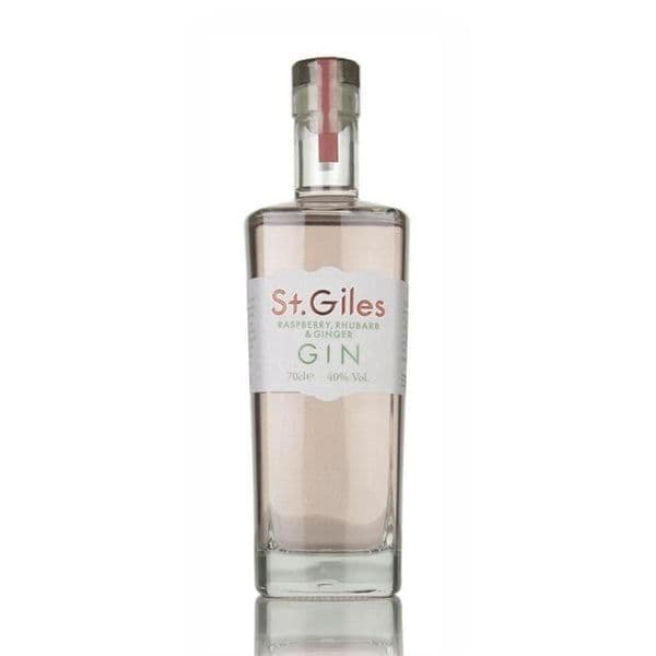St Giles Raspberry, Rhubarb & Ginger Gin 70cl | Ginspiration.uk