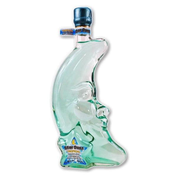 Star Dust | Tropical Passion Fruit, Mango & Pineapple | Caribbean White Rum Shimmer Liqueur 50cl | Ginspiration.uk