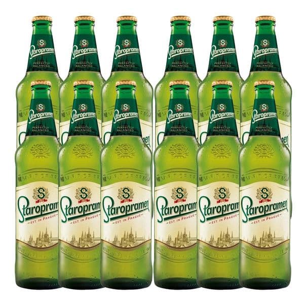 Staropramen | Beer Bottles | 12 x 330ml | Case (30/04)
