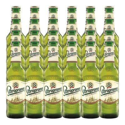 Staropramen | Beer Bottles | 330ml x 24 | 5% | Case