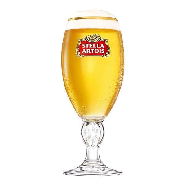 Stella Artois | Chalice Stem Beer Glass | 20oz Pint