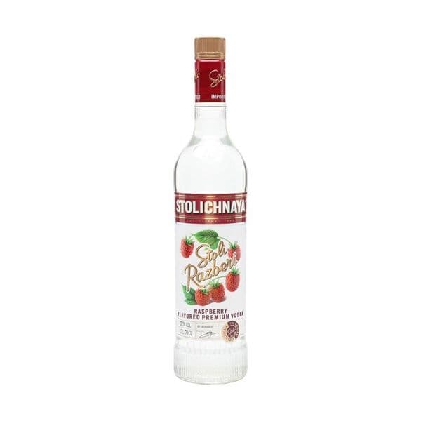 Stolichnaya Raspberry Vodka 70cl | Buy Online Now!