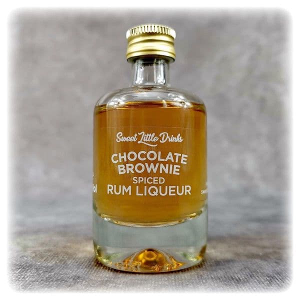 Sweet Little Chocolate Brownie Spiced Rum Liqueur Mini 40ml | Buy Online Now!