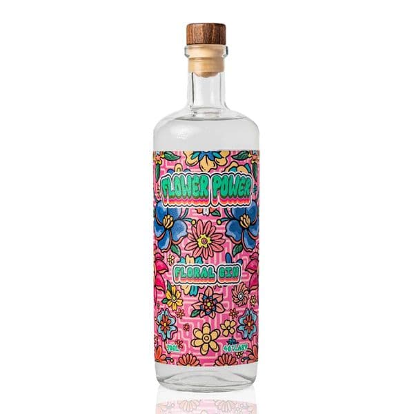 The Custom Spirit Co. Flower Power Floral Gin 70cl | Buy Online Now!