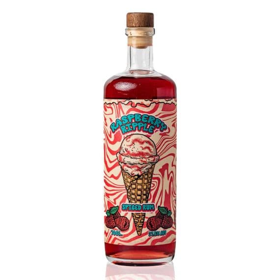 The Custom Spirit Co. | Raspberry Ripple | Spiced Rum | 37.5% | 70cl | Buy Online Now!