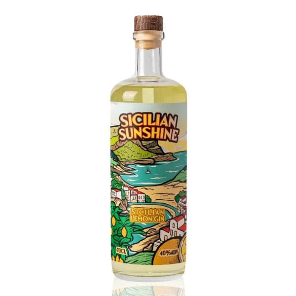 The Custom Spirit Co. Sicilian Sunshine Lemon Gin 70cl| Buy Online Now!