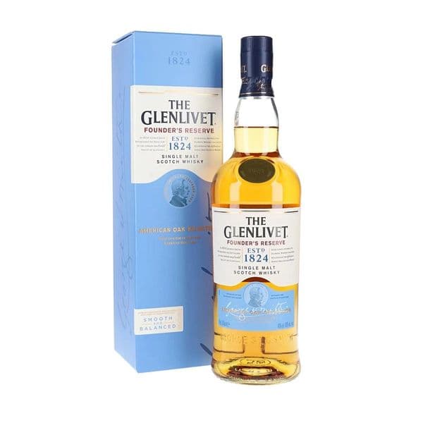The Glenlivet Founders Reserve Single Malt Whisky 70cl | Ginspiration.uk