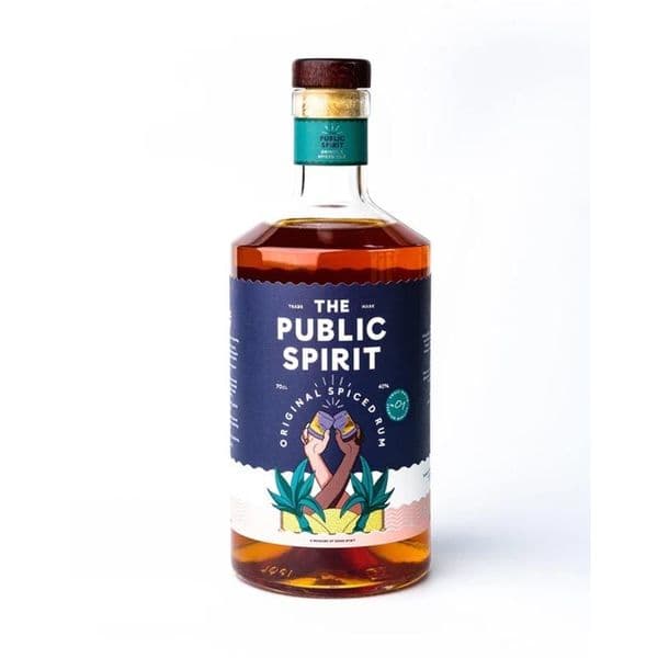 The public Spirit Spiced Rum 70cl | Buy Online Now!