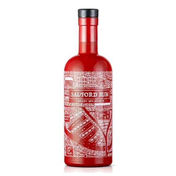 The Salford Rum Company | Cherry | Spiced | Rum | 37.5% | 70cl | Buy Online Now!