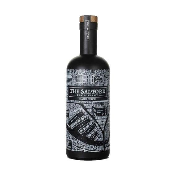 The Salford Rum Company | Dark Spiced | Rum | 40% | 70cl | Buy Online Now!