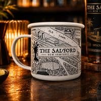 The Salford Rum Company | Enamel | Branded | Mug | 300ml | Buy Now Online!