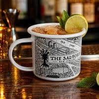 The Salford Rum Company | Enamel | Branded | Mug | 300ml | Buy Now Online!