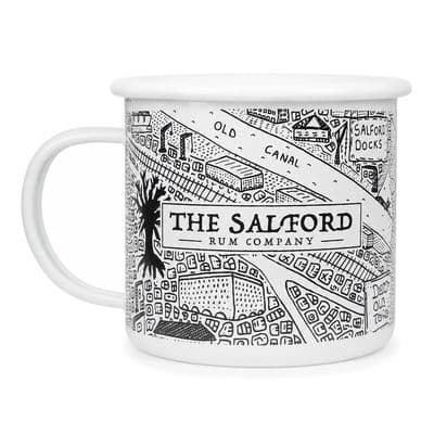 The Salford Rum Company | Enamel | Branded | Mug | 300ml