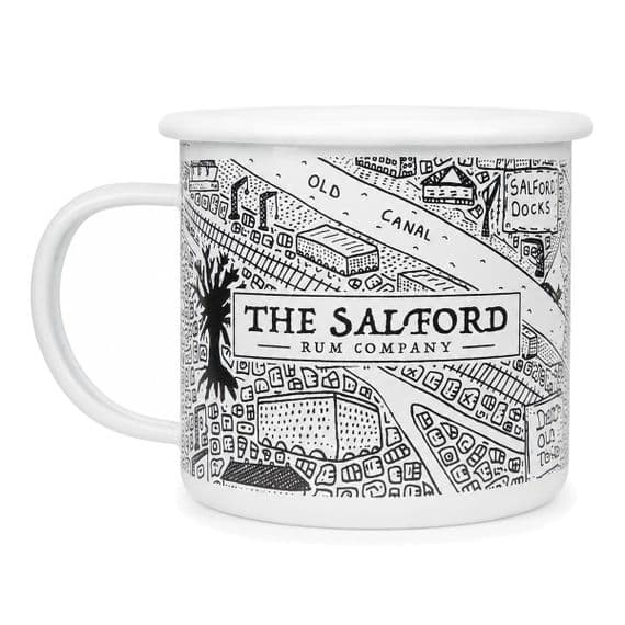 The Salford Rum Company | Enamel | Branded | Mug | 300ml | Buy Now Online!