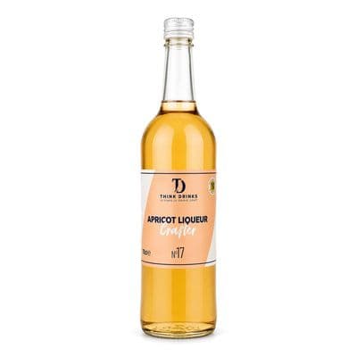 Think Drinks | Crafter | Apricot | Liqueur | 14% | 75cl | (04/24)