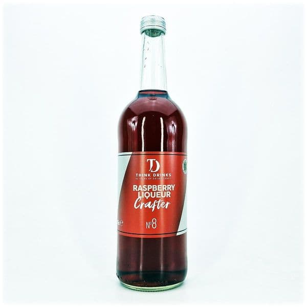 Think Drinks Raspberry Liqueur Crafter 75cl | Buy Online Now!