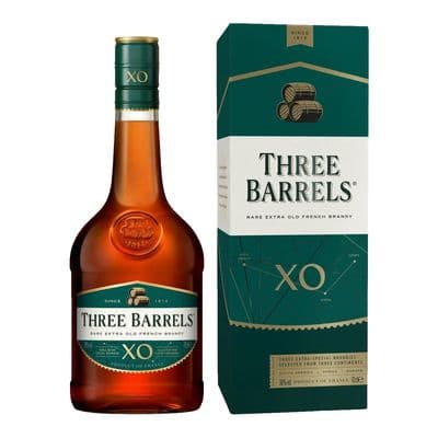 Three Barrels | XO | French | Brandy | 38% | 70cl