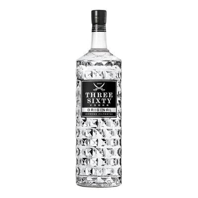 Three Sixty | Original | Diamond Filtered | Vodka | 37.5% | 70cl