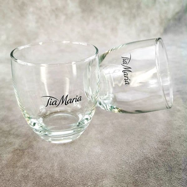 Tia Maria | x 6 | Spirits Tumbler Glasses | Official Merchandise | Multi Deal | Buy Now Online!