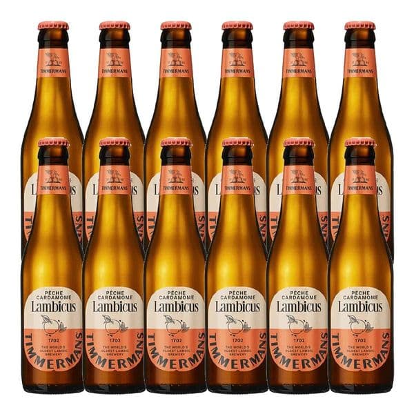 Timmermans Lambicus Peche 12 x 330ml Case  | Buy Now Online!