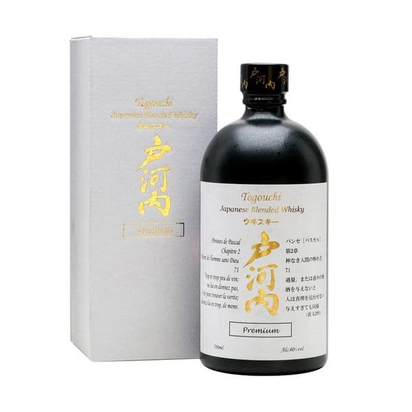 Togouchi Japanese Premium Blended Whiskey 70cl | Ginspiration.uk