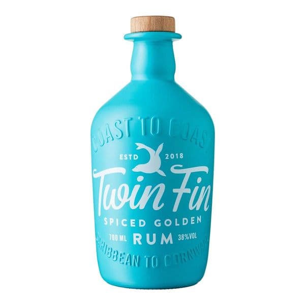 Twin Fin Spiced Golden Rum 70cl | Buy Online Now!