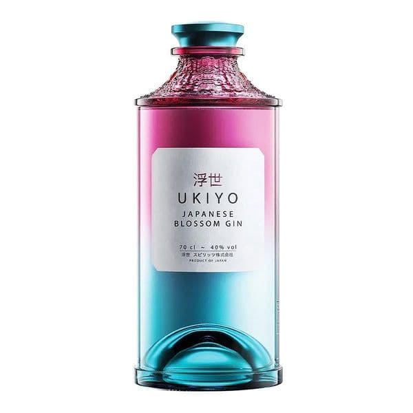 Ukiyo Japanese Blossom Gin 70cl | Buy Now Online!