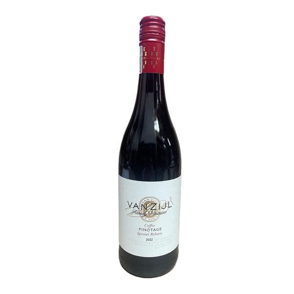 Van Zijl Coffee Pinotage 2020 Special Release 75cl