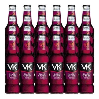 VK | Black Cherry | Bottles | 275ml x 24 | 4% | Case