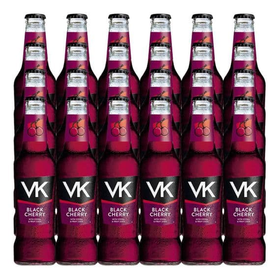 VK | Black Cherry | Bottles | 275ml x 24 | 4% | Case | Buy Now Online