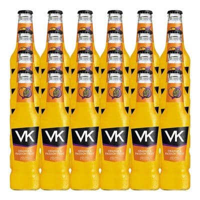 VK | Orange & Passion Fruit | Bottles | 275ml x 24 | 4% | Case