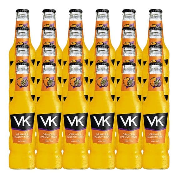VK | Orange & Passion Fruit | Bottles | 275ml x 24 | 4% | Case | Buy Now Online!