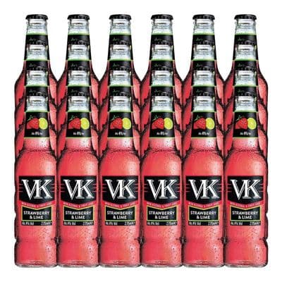 VK | Strawberry & Lime | Bottles | 275ml x 24 | 4% | Case