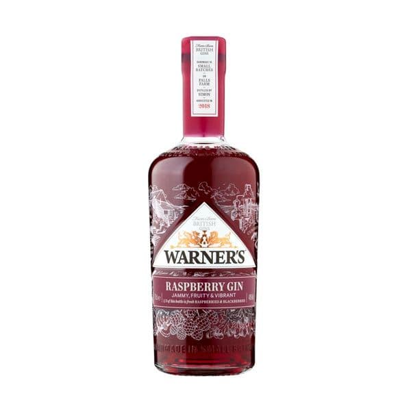 Warner Edwards Raspberry Gin 70cl | Ginspiration.uk