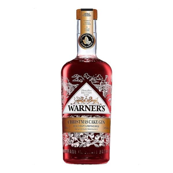 Warners Christmas Cake Gin 70cl | Buy Now Online!