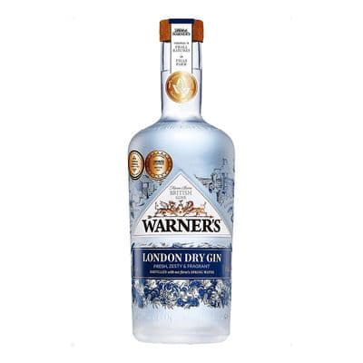 Warners | London Dry | Gin | 40% | 70cl