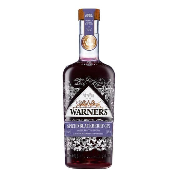 Warners | Spiced Blackberry | Gin | 40% | 70cl | Buy Now Online!