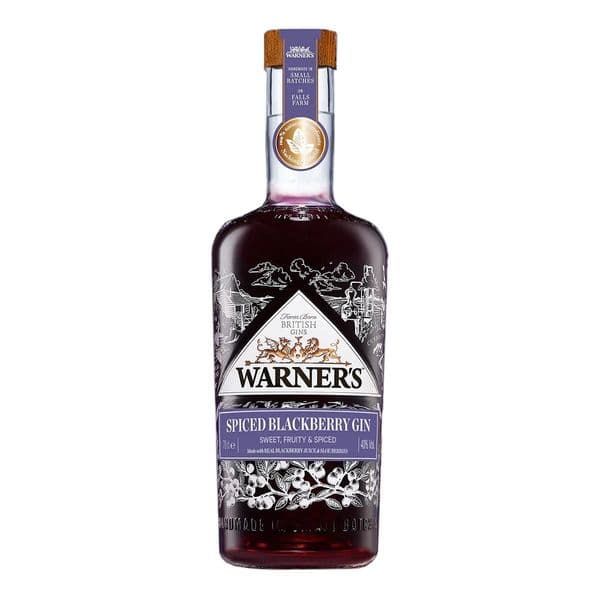 Warners Spiced Blackberry Gin 70cl | Buy Now Online!