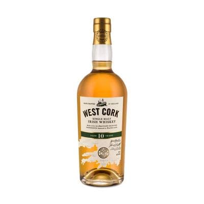 West Cork 10 Year Old Single Malt Whiskey 70cl