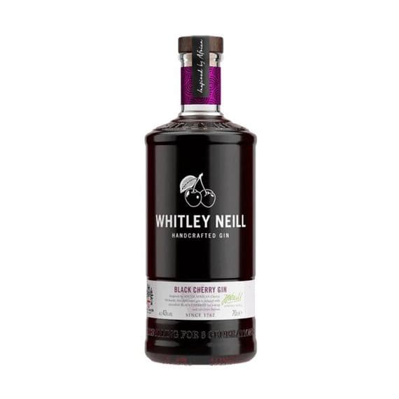 Whitley Neill | Black Cherry | Gin | 41.3% | 70cl | Buy Online Now!