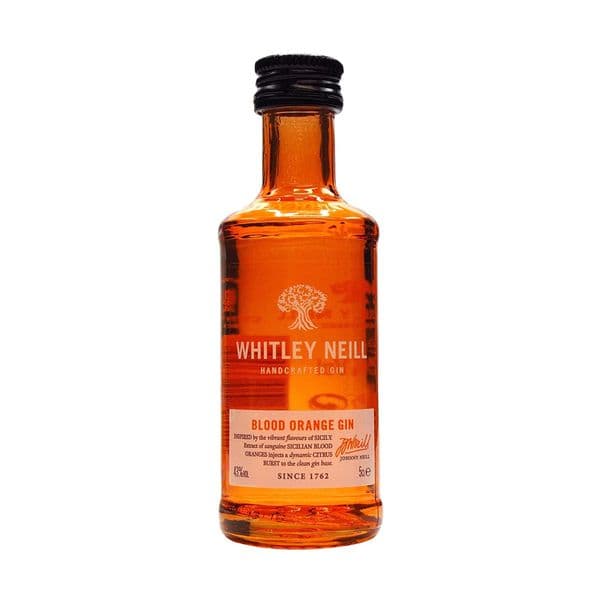 Whitley Neill Blood Orange Gin 5cl | Buy Online Now!